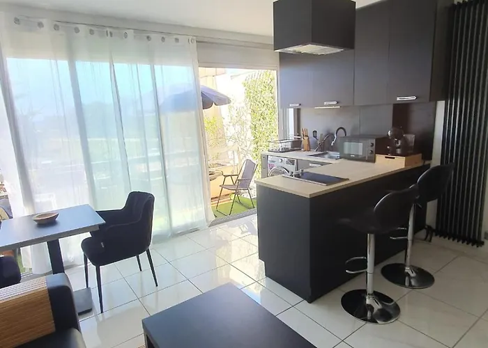 Studio Terrasse Vue Mer